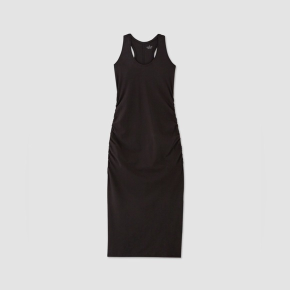 Everlane The Form Racerback Dress in Black size small new - Picture 6 of 11